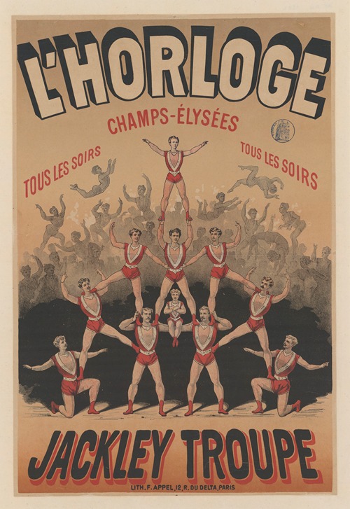 L’ Horloge. Jackley troupe