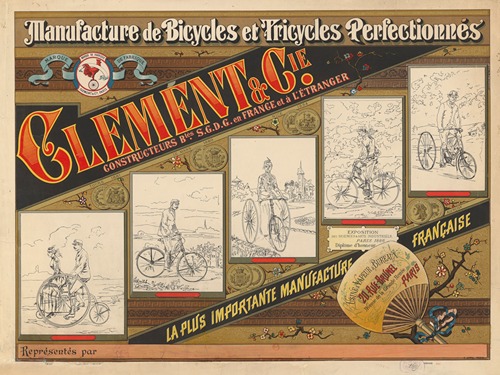 Manufacture de bicycles et tricycles perfectionnés, Clément & Cie.
