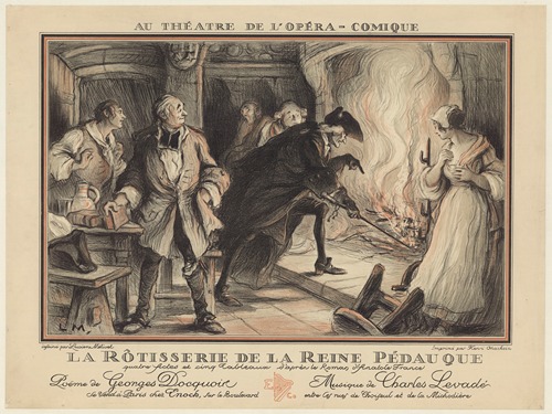 Au Théâtre National de l’Opéra -Comique. La Rôtisserie de la reine Pédauque