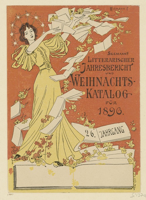 Titel zu Seemann’s Literarischer Jahresbericht und Weihnachtskatalog für 1896