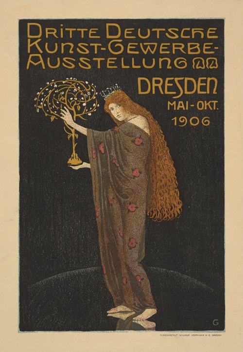 Dritte Deutsche Kunst-GewerbeAusstellung Dresden Mai-Okt. 1906