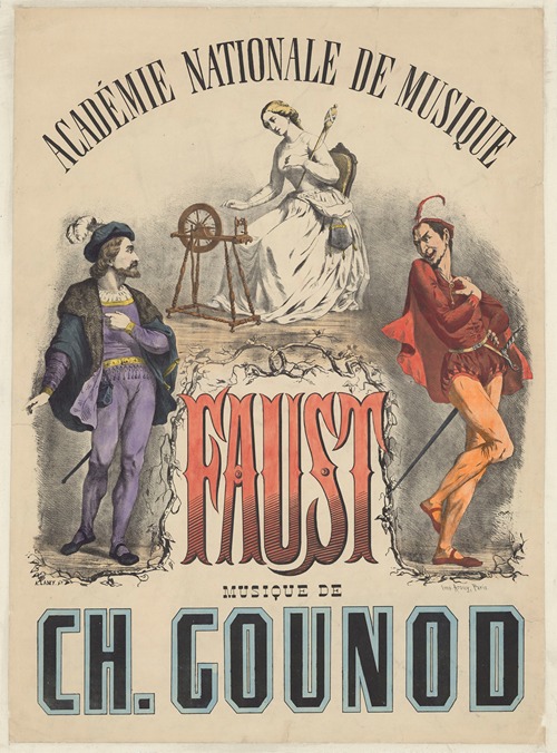 Académie Nationale de Musique. Faust