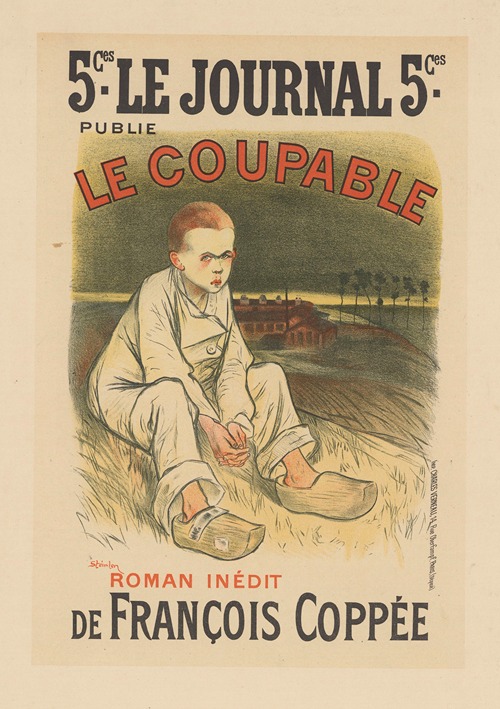 Le Journal – publie – le Coupable – Roman inédit – de François Coppée