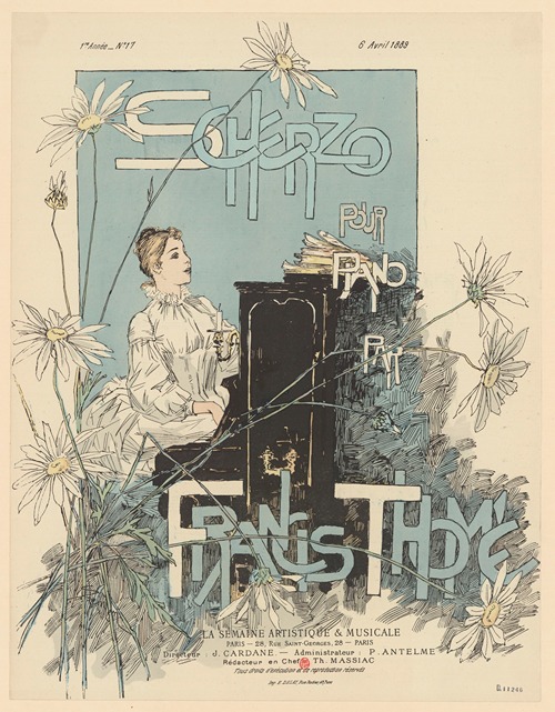 Scherzo – pour – piano – par – Francis Thomé