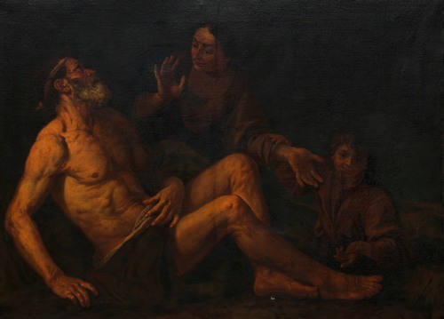 Heilung eines Blinden (Tobit und Tobias)