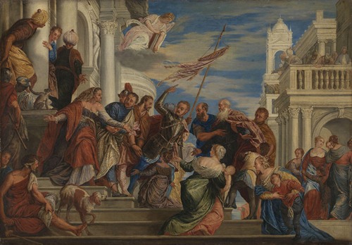 Saints Mark and Marcellinus being led to Martyrdom