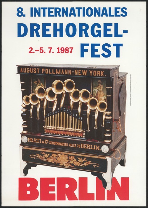 8. Internationales Drehorgelfest Berlin