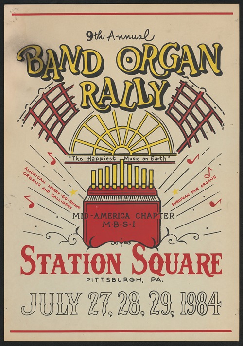 9th Annual Band Organ Rally