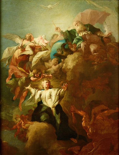 Allegorie auf die Unbefleckte Empfängnis Mariae (1733)