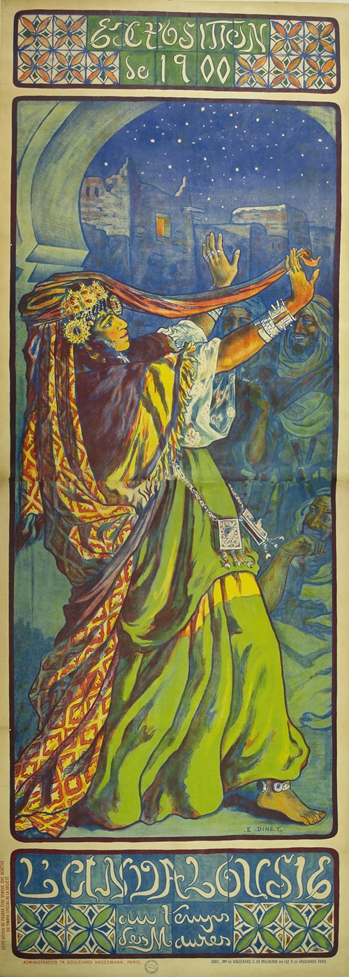 Exposition de 1900; L’Andalousie