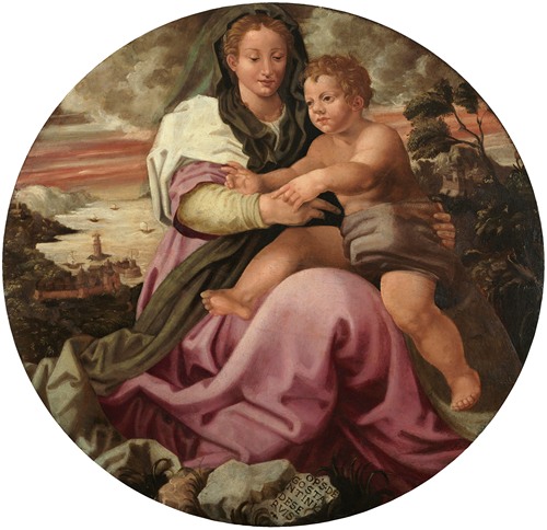 Virgin And Child