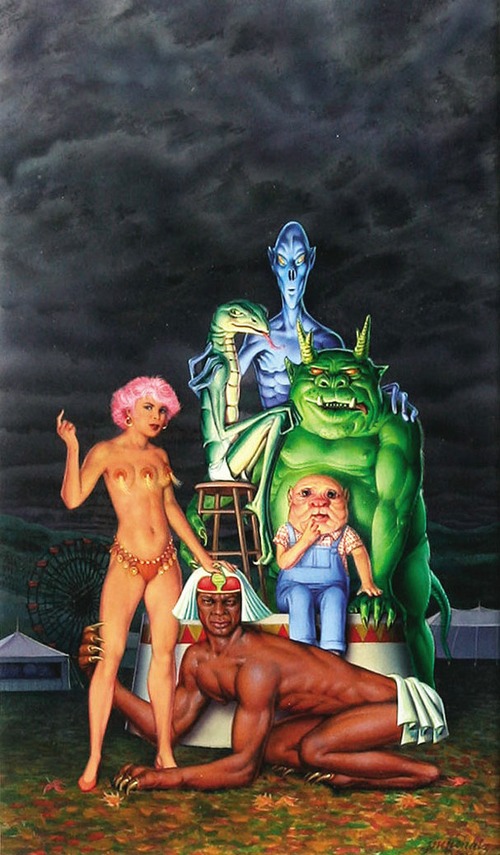 Sideshow; Tales of the Galactic Midway #1 Paperback Cover