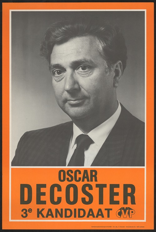 Oscar Decoste; 3e kandidaat CVP