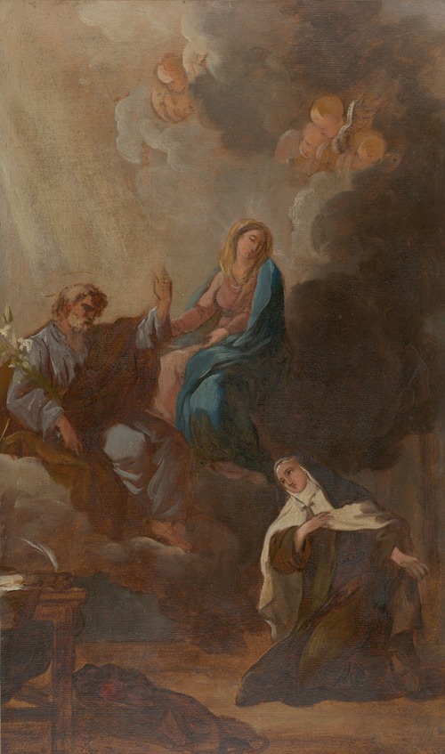 The Virgin Placing St. Teresa of Avila Under the Protection of St. Joseph