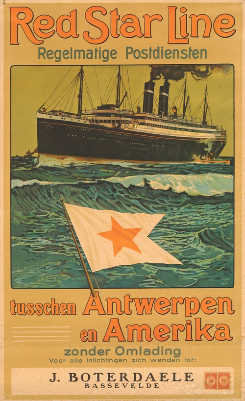 Red Star Line Regelmatige Postdiensten