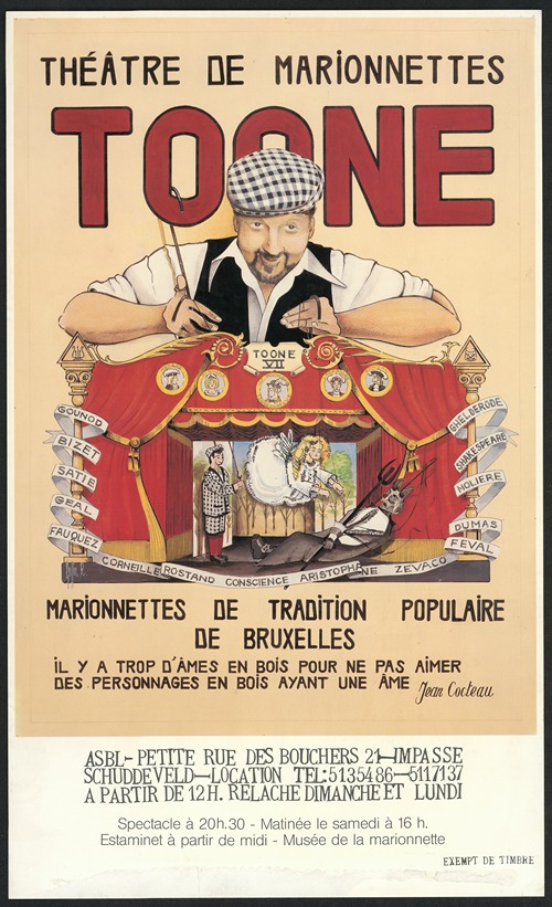 Théatre de Marionettes Toone.