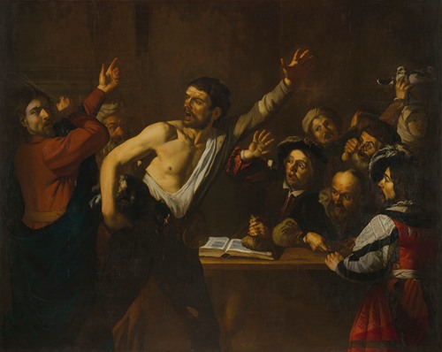 Christ Driving the Money Changers from the Temple