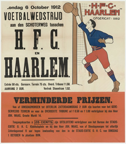 Voetbalwedstrijd H.F.C
