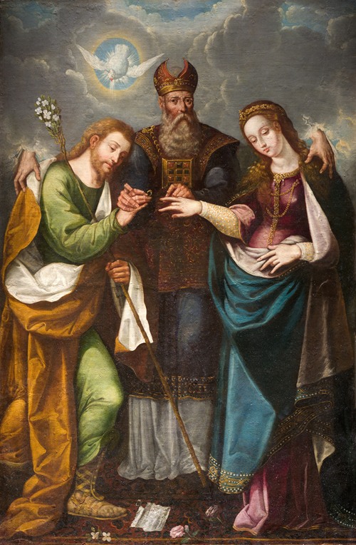 The Marriage of the Virgin (Desposorios del la Virgen) (1668)