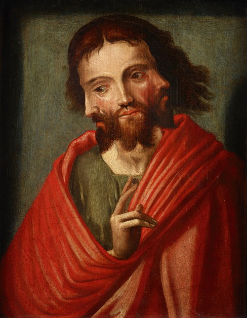 Christ with Three Faces (The Holy Trinity)