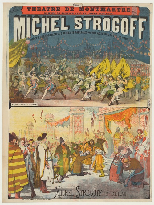 Théâtre de Montmartre, samedi 26 janvier 1884… Michel Strogoff