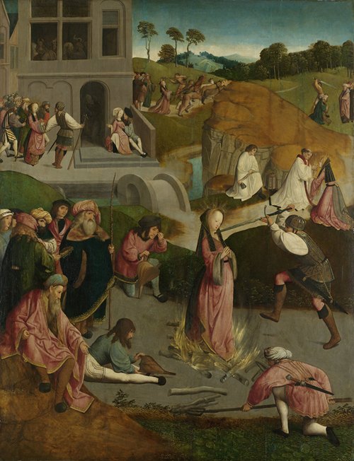 The Martyrdom of Saint Lucy (c. 1505 - c. 1510)