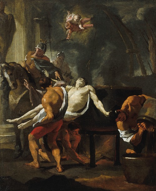 Martyre de saint Jean l’évangéliste, à la porte Latines