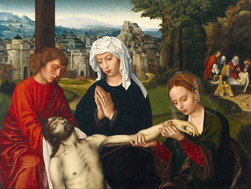 Pietà at the Foot of the Cross (1530)