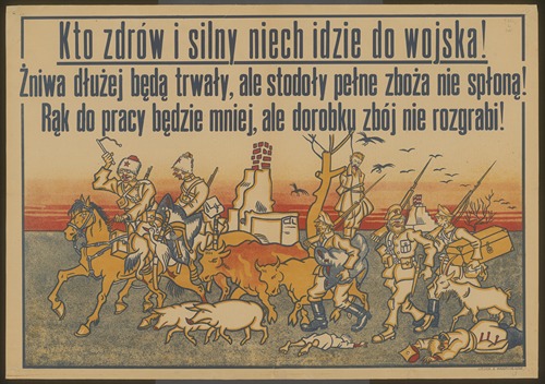 Kto zdrów i silny niech idzie do wojska!