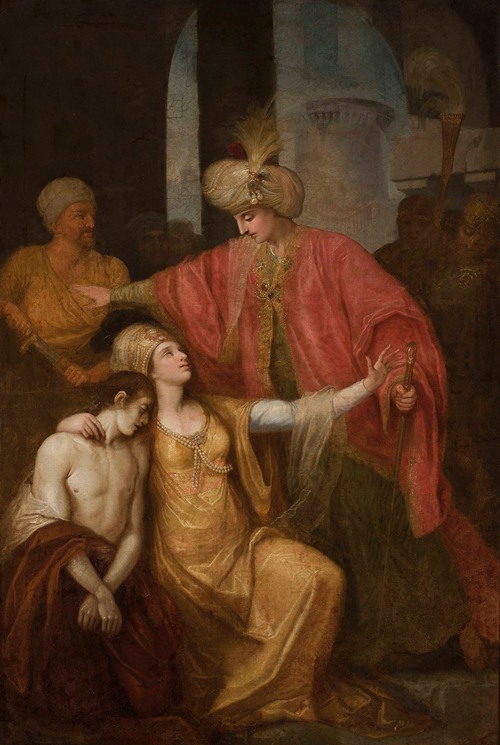 Biblical scene
