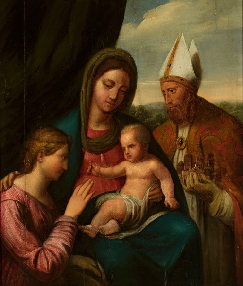 Mystical marriage of St. Catherine