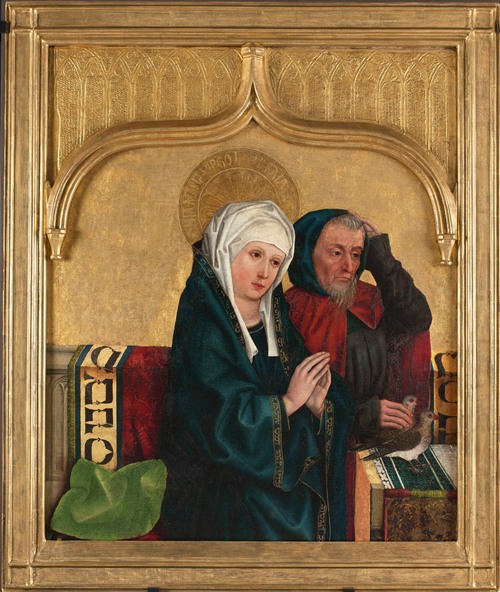 The presentation of Christ in the temple (part of the wing panel)