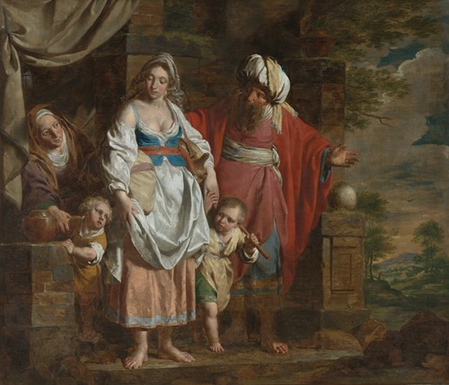 Abraham Casting Out Hagar and Ishmael