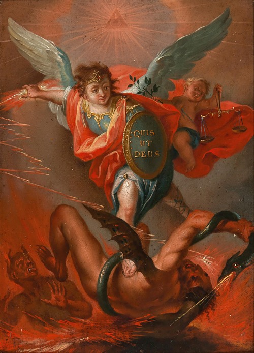 Archangel Michael Slaying the Dragon