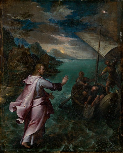 Christus wandelt auf dem Meere