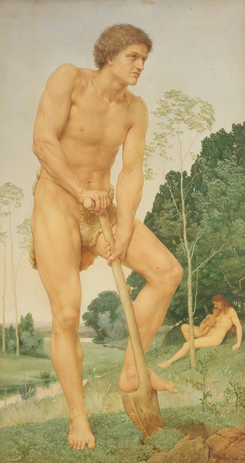 Adam. ‘In the sweat of thy face shalt thou eat bread’