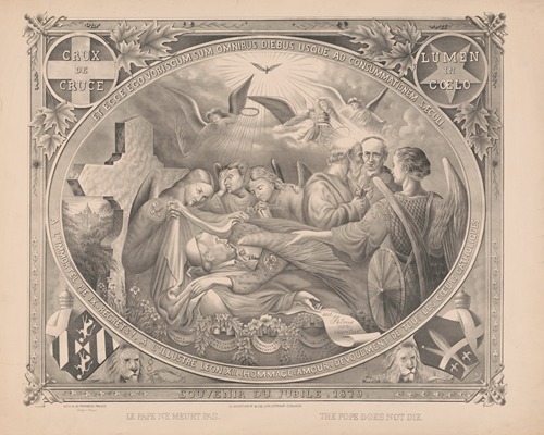Souvenir du Jubile 1879 – Le Pape ne meurt pas – The Pope does not die