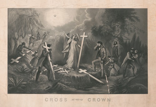 Cross and crown