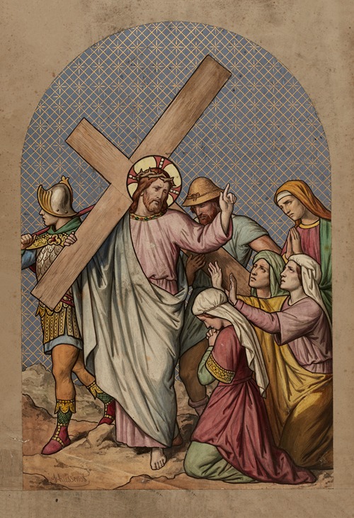 Jesus consoles the daughters of Israel