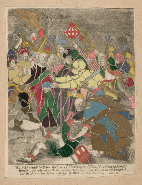 Kiss of Judas and Arrest of Christ