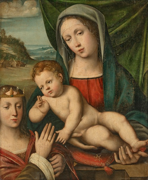 The Mystic Marriage of Saint Catherine