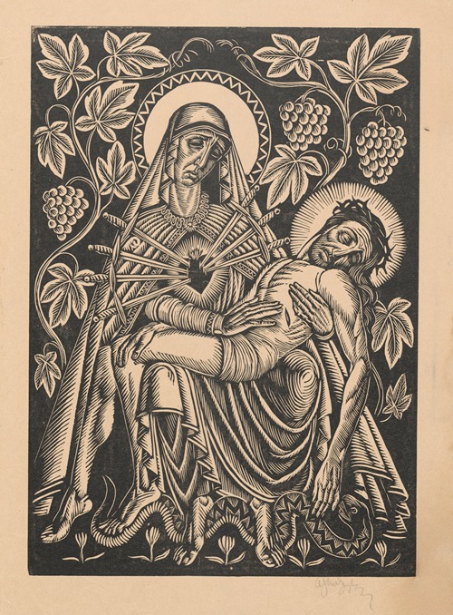 Pieta w winogradzie