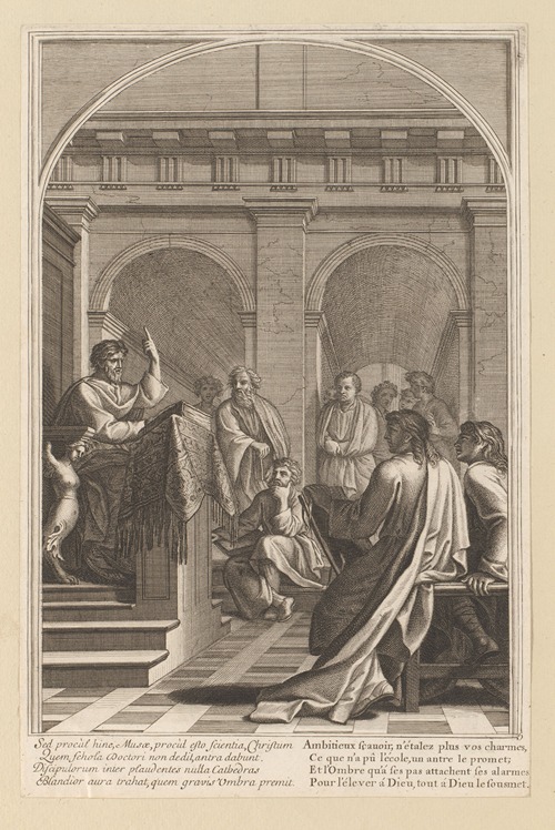Saint Bruno teaches theology in Reims