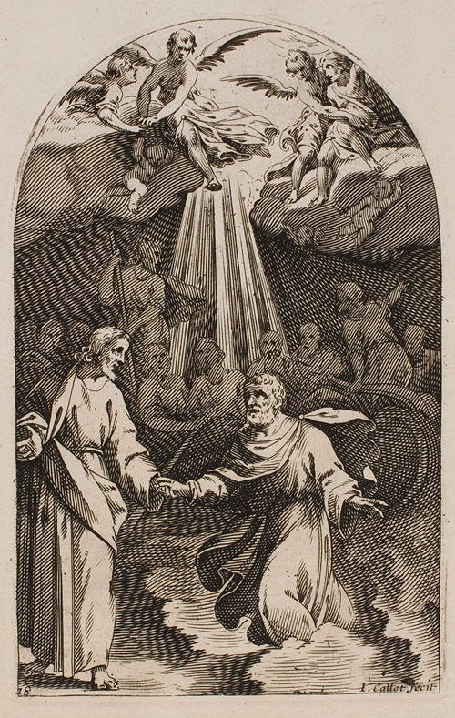 Jesus and St. Peter Walking on the Water.