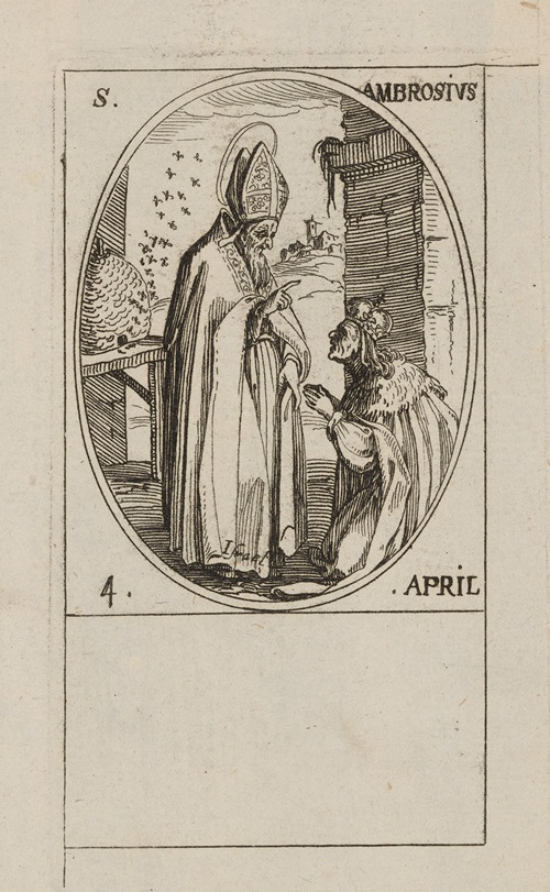St. Ambrose. 4 April