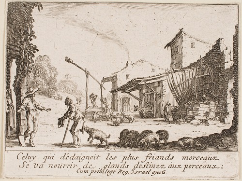 The Prodigal Son Tends the Swine