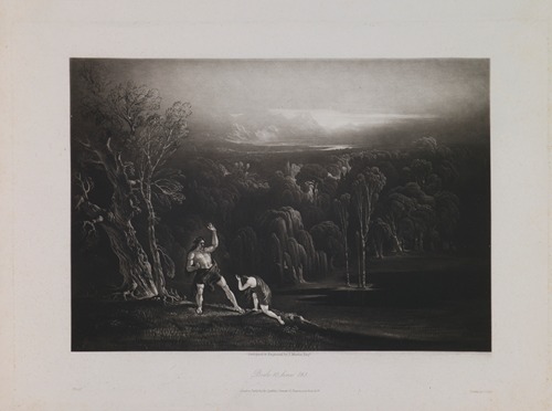 Adam Reproving Eve (Book 10, Line 863)