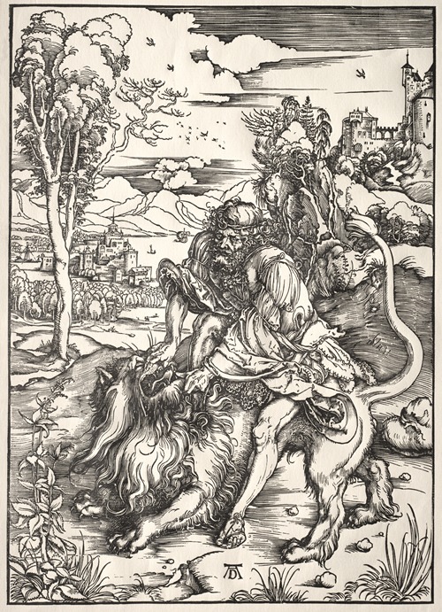 Samson and the Lion