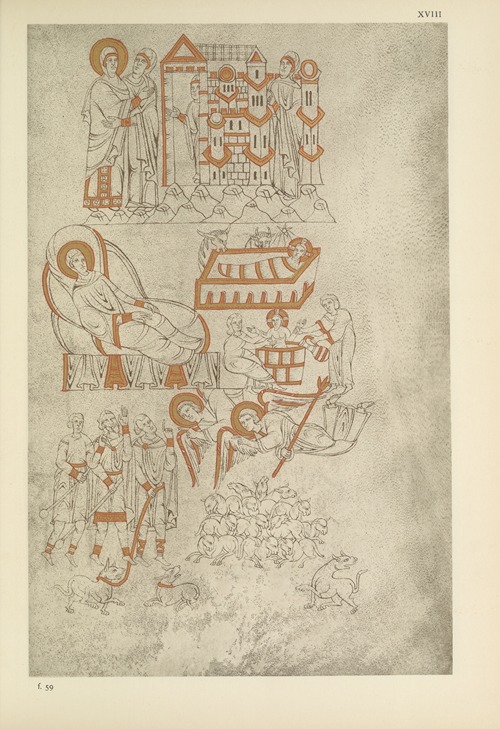 Gospels of Matilda, countess of Tuscany, 1055-1115 Pl.12