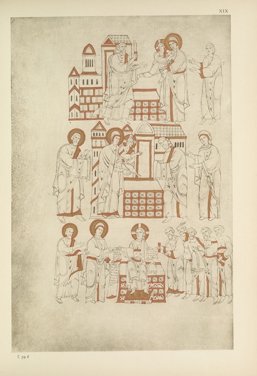 Gospels of Matilda, countess of Tuscany, 1055-1115 Pl.13